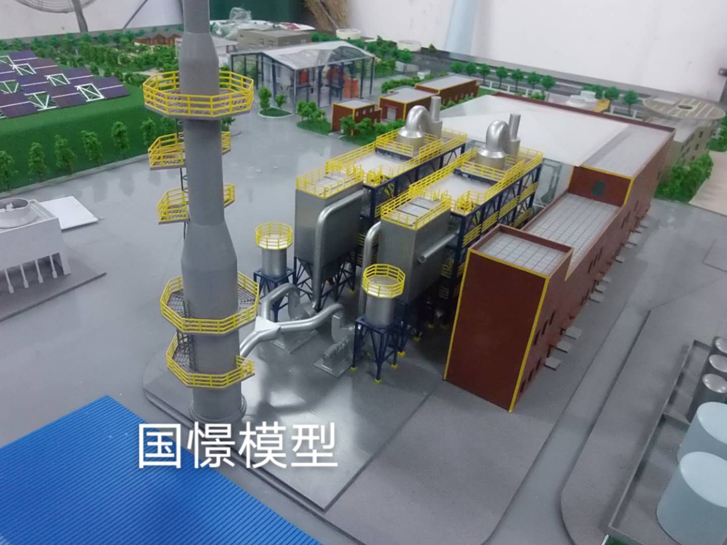 竹溪县工业模型
