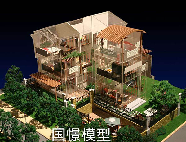 竹溪县建筑模型