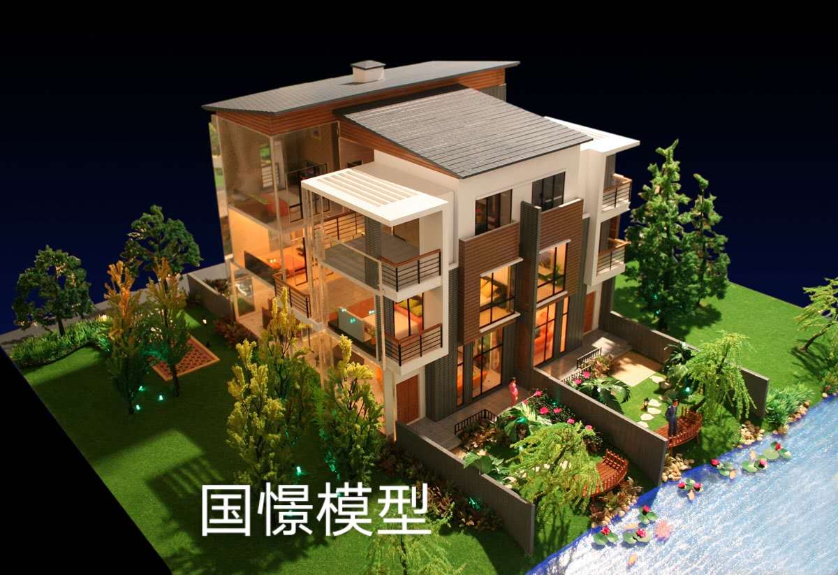 竹溪县建筑模型