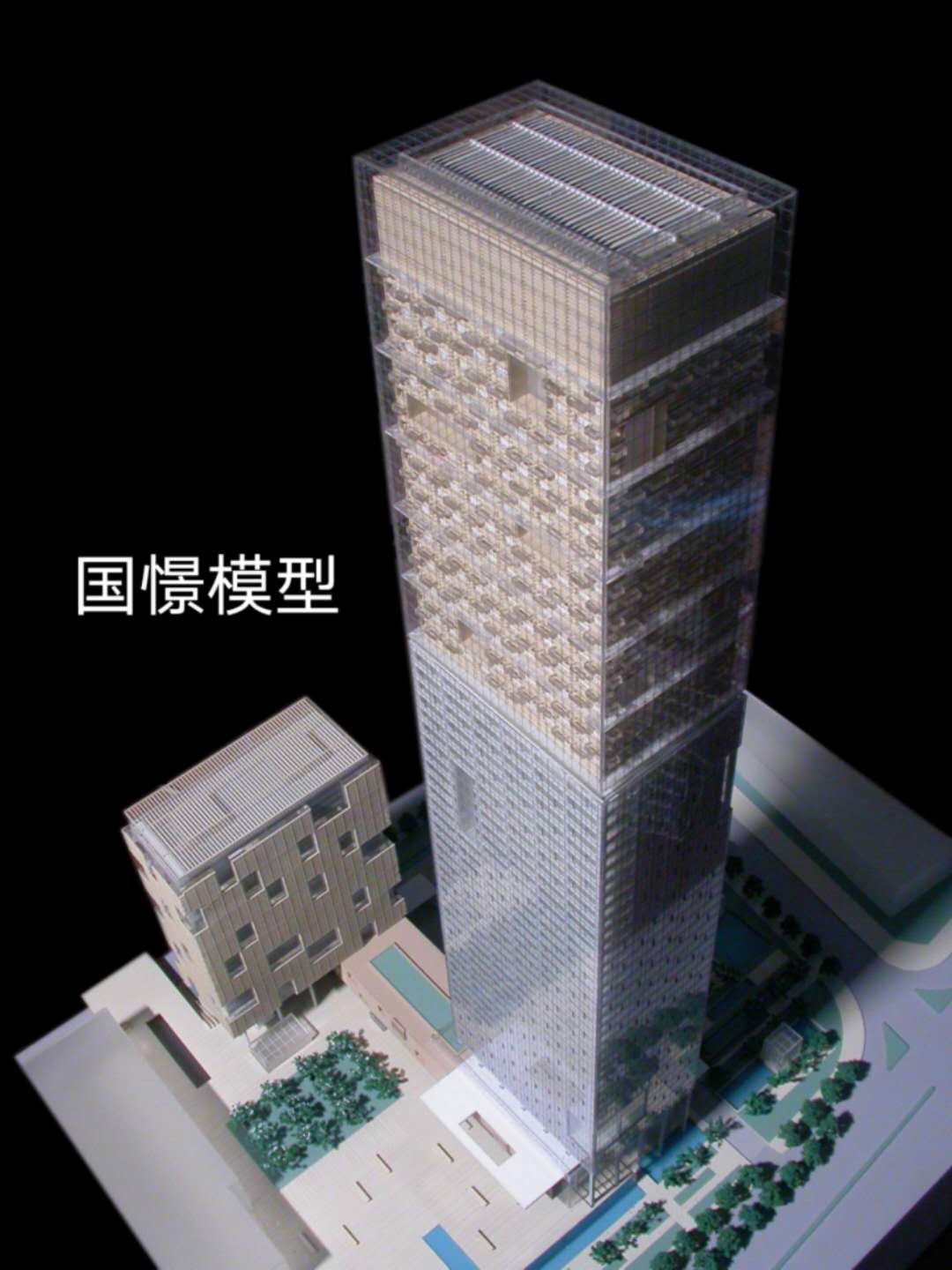 竹溪县建筑模型